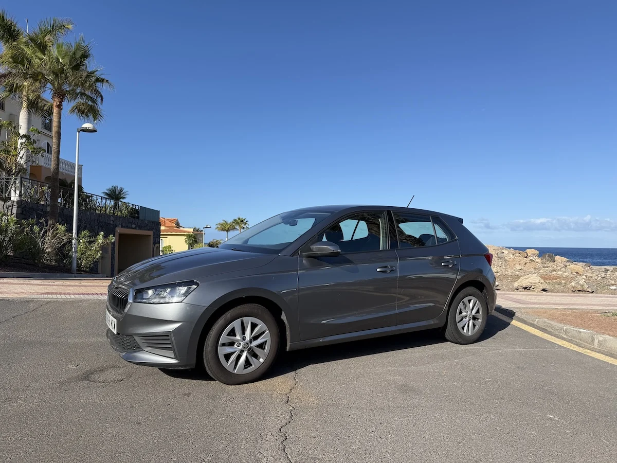 Skoda Fabia car for hire Tenerife