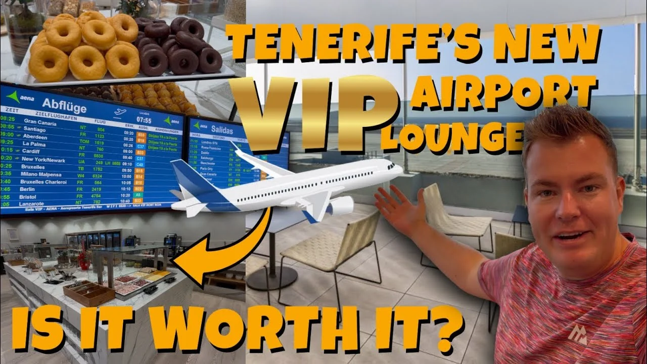 Tenerife airport VIP lounge